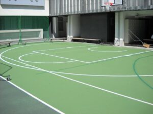 バスケットライン施工