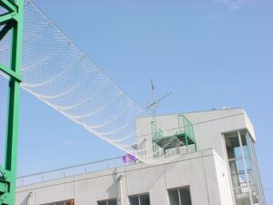 消防署訓練用落下防止ネット