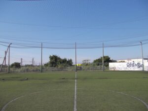 サッカー場防球ネット