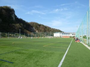 サッカー場防球ネット2