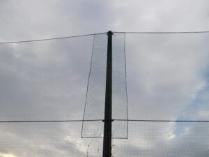 防球ネット補修3