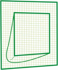 四角穴スペアネット