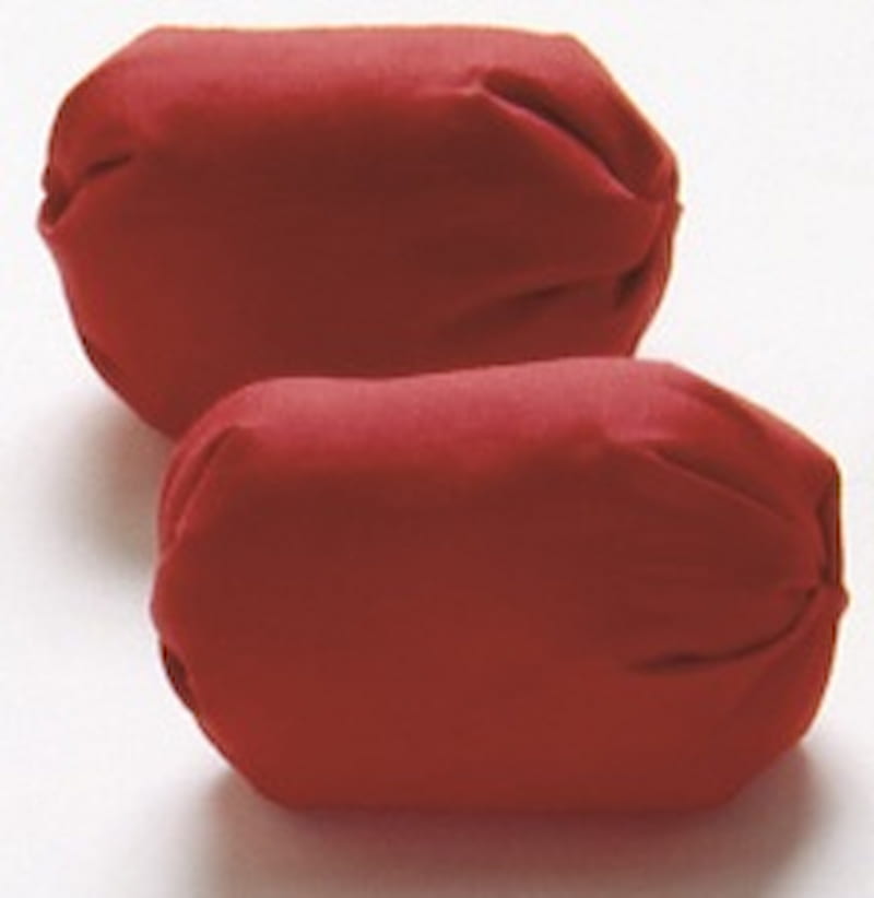 紅白玉 俵型 赤