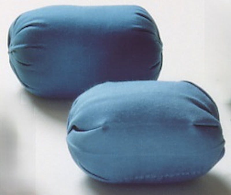 カラー玉 俵型 ブルー