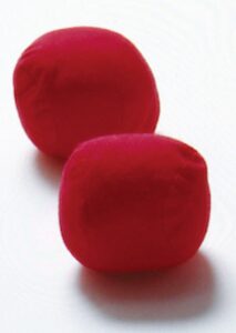 紅白玉　丸型　赤