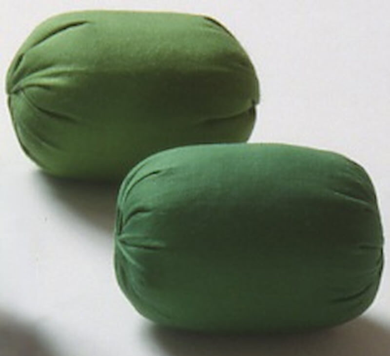 カラー玉 俵型 グリーン
